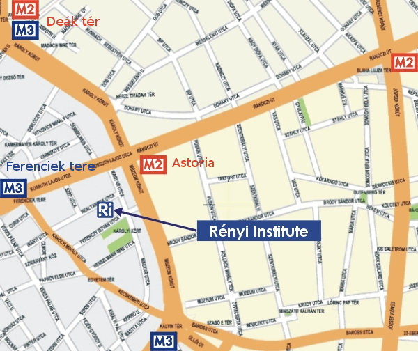 map near the Institute