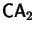 $\mbox{\large${\sf CA}_2$}$