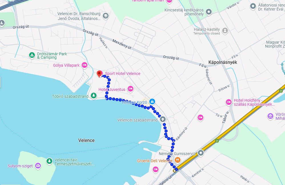 How to get to the venue from the train station